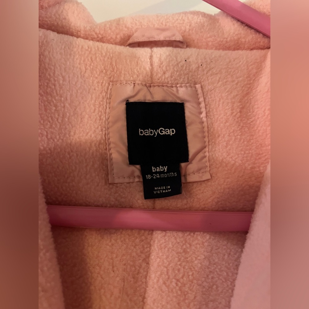 18-24 Month BabyGap Pink Puffer - Picture 3 of 3